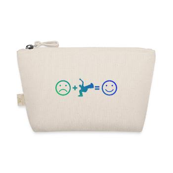 Women's Men's Breakdance Hiphop Break Dance - Organic Pouch - nature - Front