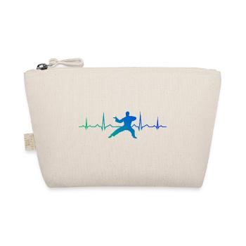 Kungfu Wushu Men's Martial Arts Kung Fu Women - Organic Pouch - nature - Front