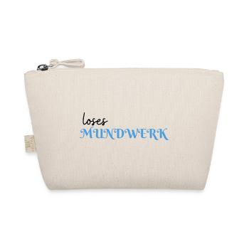 Loses Mundwerk! - Bio-Täschchen - Natur - Vorne