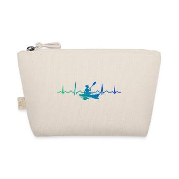 Kayak Men Women Kayak Canoe Kayaking - Organic Pouch - nature - Front