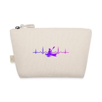 Kayak Women Canoe Kayak Kayaking Men - Organic Pouch - nature - Front