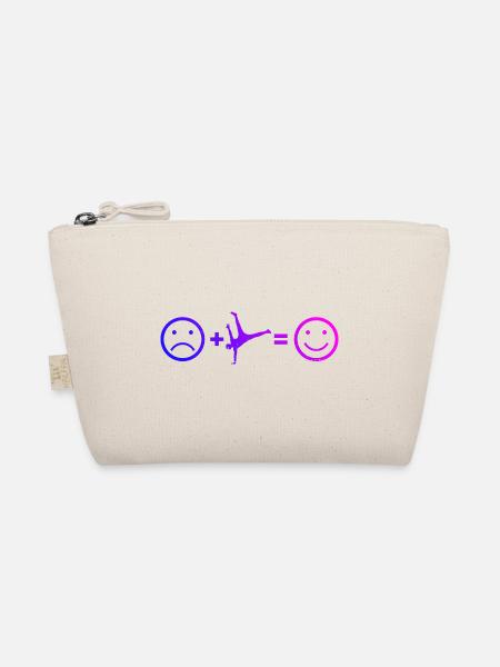 Break Dance Breakdance Hommes Hip Hop Femmes - Trousse biologique - nature - Devant