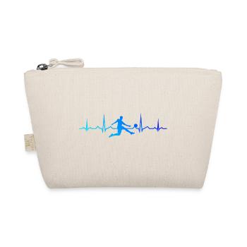 Men's Football Matches Women Footballers - Organic Pouch - nature - Front