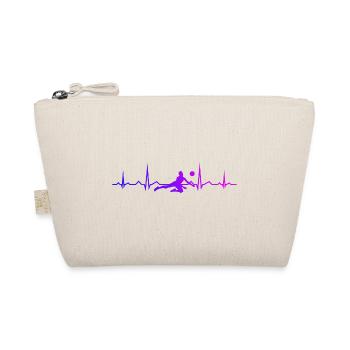 Volleyball Herren Volleyballer Volley Volleyballsp - Bio-Täschchen - Natur - Vorne