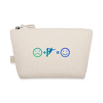 Snowboarding Snowboard Men Snowboarder Women - Organic Pouch - nature - Front