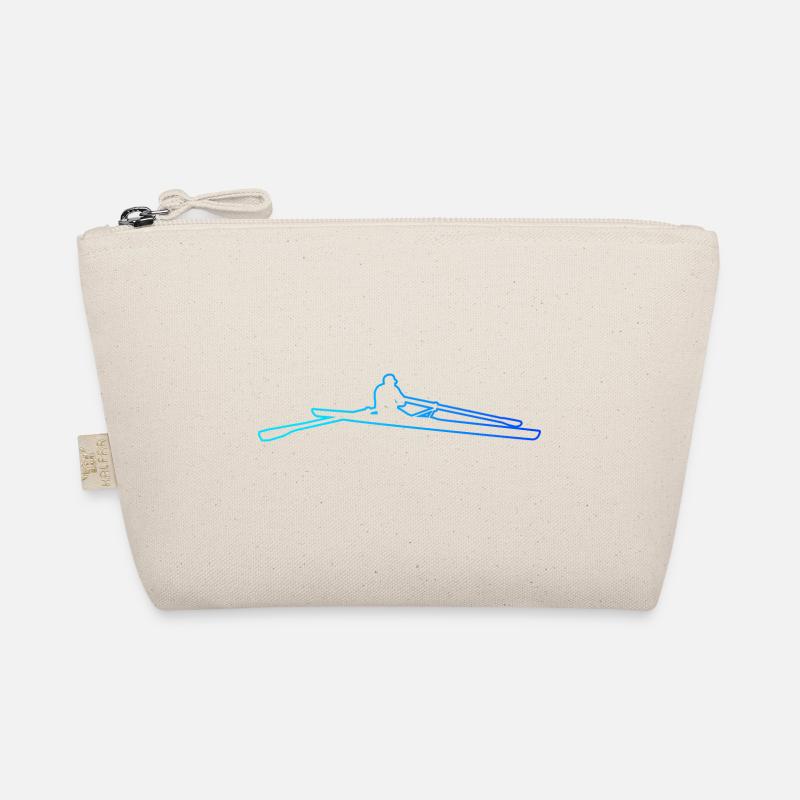 Herren Rowing Rudern Ruderer Damen - Bio-Täschchen - Natur