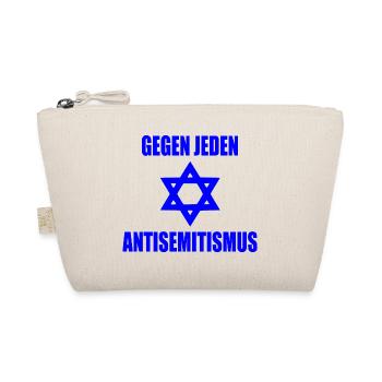 Gegen jeden antisemitismus - Bio-Täschchen - Natur - Vorne