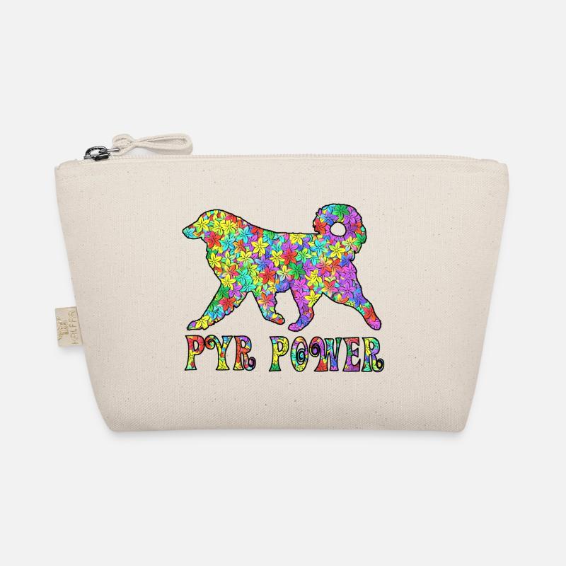 Pyrenean mountain dog, fully customizable as desired Organic Pouch