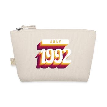 July 1992 - 30th birthday gift. Awesome. - Organic Pouch - nature - Front