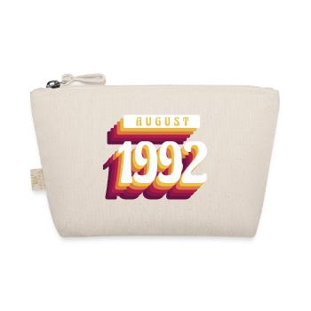 August 1992 - 30th birthday gift. Awesome. - Organic Pouch - nature - Front