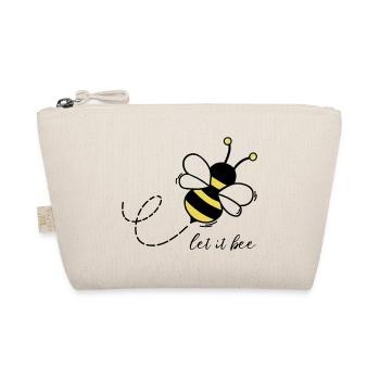 Let it be bee - Bio-Täschchen - Natur - Vorne