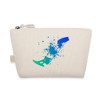Kitesurfing Men's Kitesurfing Kitesurfer Kite - Organic Pouch - nature - Front