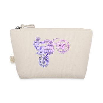 Men's Dirt Bike Dirt Biker Dirt Bike Supermoto - Organic Pouch - nature - Front