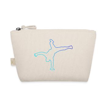 Hiphop Breakdance Women Hip Hop Men Break Dance - Organic Pouch - nature - Front