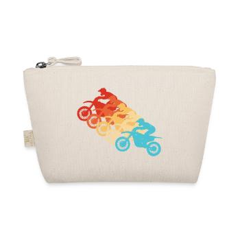Dirt Bike Freestyle Motocross Motocross Men - Organic Pouch - nature - Front