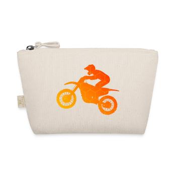 Herren Motocross Dirt Biker Freestyle Motocross - Bio-Täschchen - Natur - Vorne
