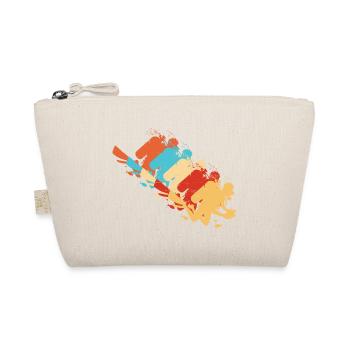 Diver Free Dive Scuba Diver Diving Women - Organic Pouch - nature - Front