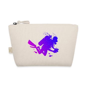Men's Diving Diver Free Dive Diving - Organic Pouch - nature - Front