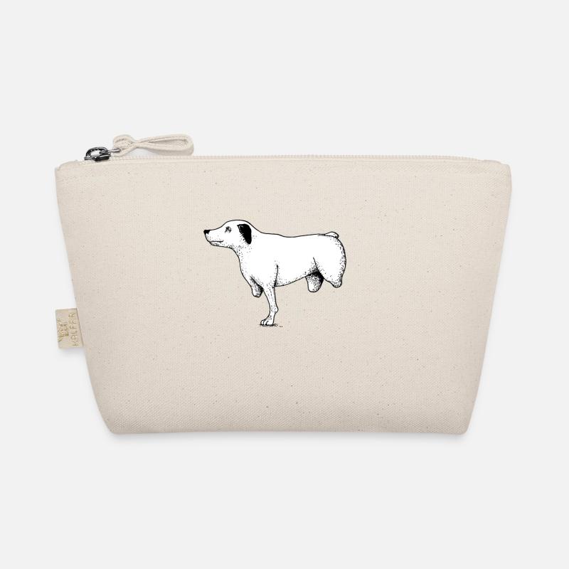 limpingDogBlackWhite Organic Pouch