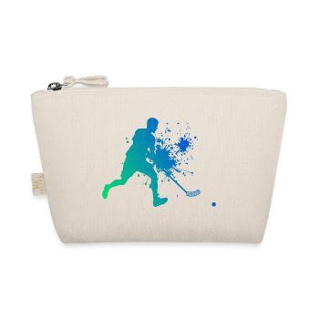 Hockey Unihockey Salibandy Floorball Unihockeyspie - Organic Pouch - nature - Front