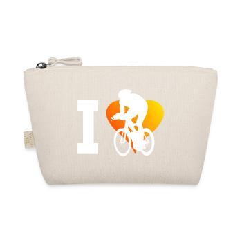 Women's Road Cyclists Road Cycling Roadbike - Organic Pouch - nature - Front
