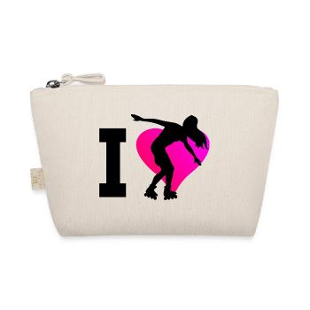 Roller Skating Roller Skates Roller Skating Rollerskat - Organic Pouch - nature - Front