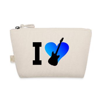 Femme Guitariste Guitariste Guitare - Trousse biologique - nature - Devant