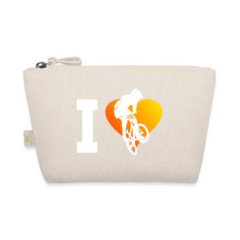 BMX Bike Women Cycling Bike BMX BMX Boys - Organic Pouch - nature - Front