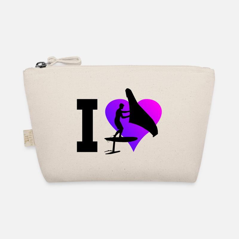 hydrofoil foilwing men wingfoil wingsurfing Organic Pouch
