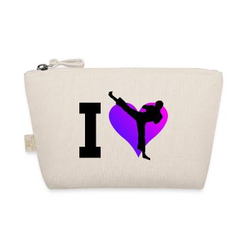 Kickboxing Boxe Hommes Boxe Femmes Kickboxer - Trousse biologique - nature - Devant