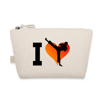 Kickboxing Femmes Boxe Kickboxer Kickboxing Hommes - Trousse biologique - nature - Devant