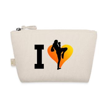 Thai Boxing Thai Boxing Men Thai Boxing Women - Organic Pouch - nature - Front