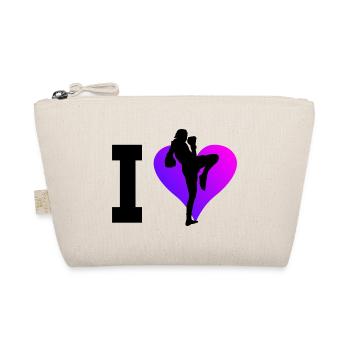 Boxeur Thaïlandais Boxe Thaï Femmes Boxe Thaï Muay Thai - Trousse biologique - nature - Devant