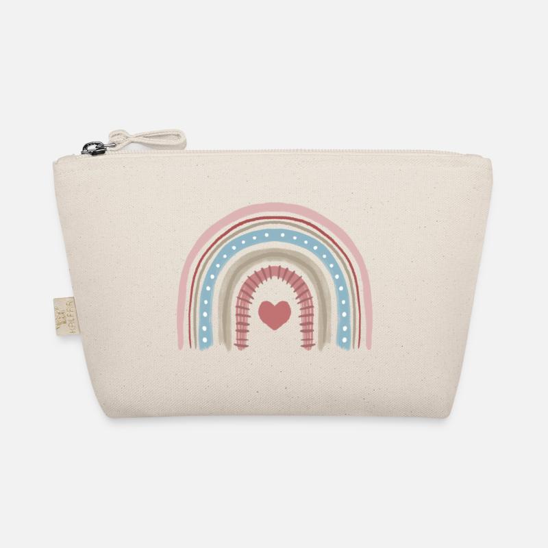 Regenbogen Boho Bio-Täschchen