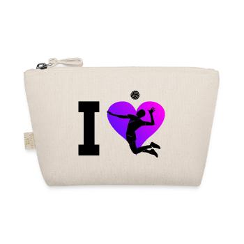 Volleyball Women's Beach Volley Men's Volleyball - Organic Pouch - nature - Front