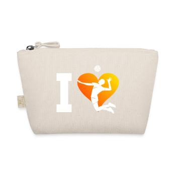 Volley Beach Volley Men's Beach Volleyball - Organic Pouch - nature - Front