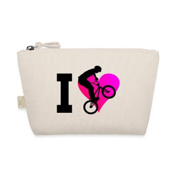 bmx Cycling Men's Women bmx Young Bike - Organic Pouch - nature - Front