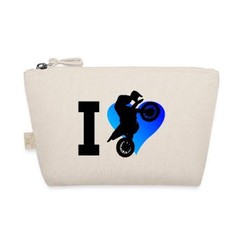 Women's Motocross Dirt Bike Men's Dirt Bike - Organic Pouch - nature - Front