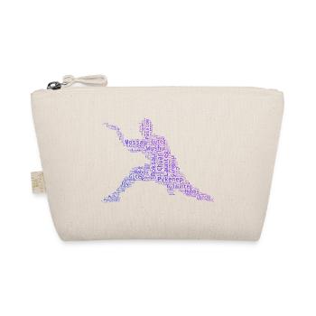 Damen Kampfsport Wushu Kung Fu Kungfu Herren - Bio-Täschchen - Natur - Vorne