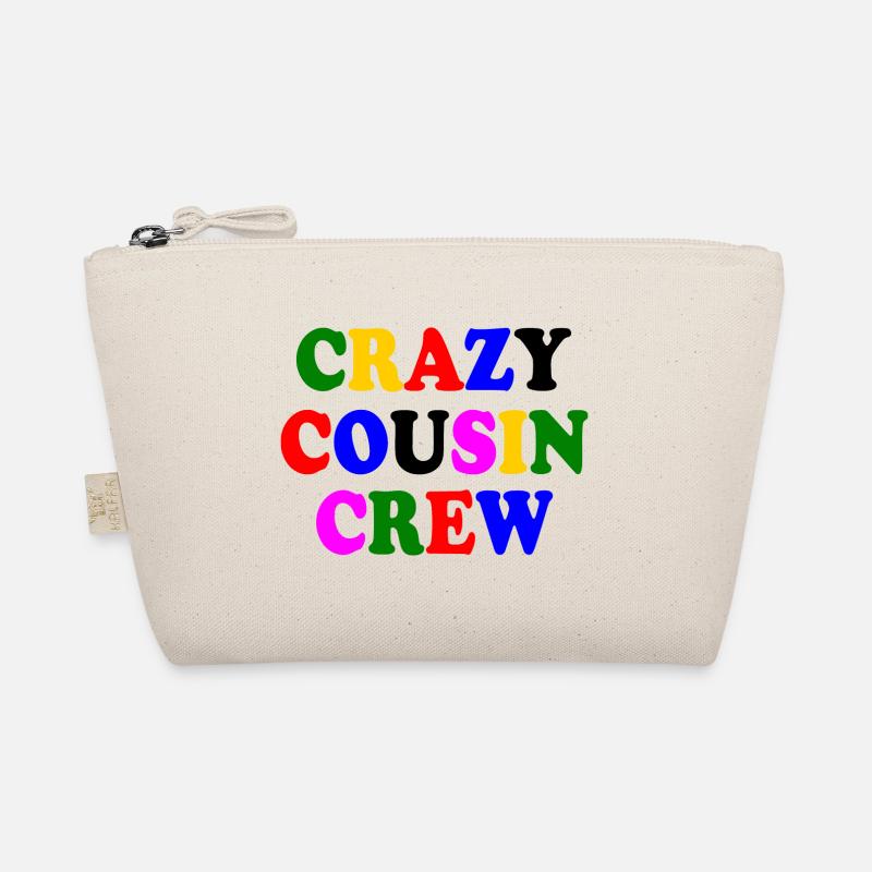 Crazy cousin crew Bio-Täschchen