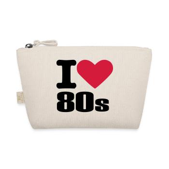 Birthday - 80's - Organic Pouch - nature - Front