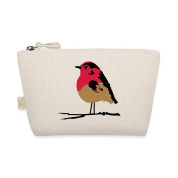 Un rouge-gorge sur la branche - Trousse biologique - nature - Devant