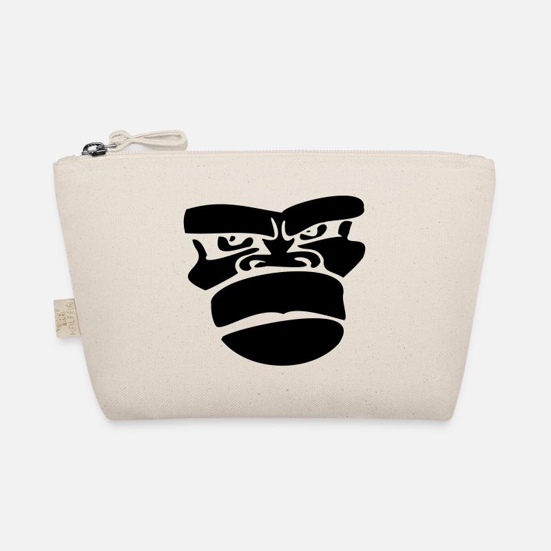 gorilla monkey affengesicht ape Organic Pouch