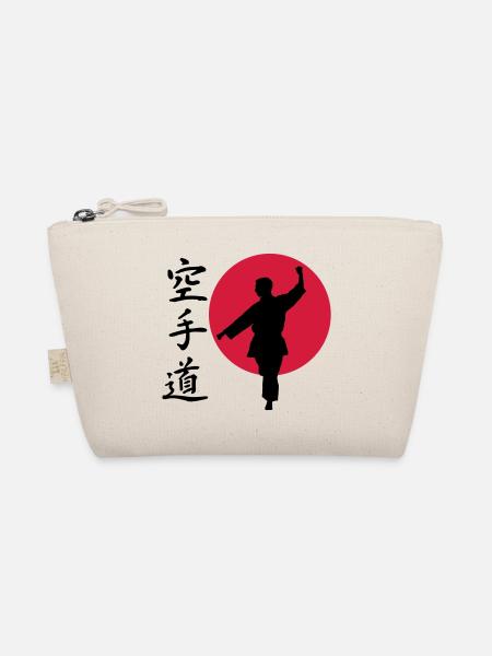Karate Gangaku - Bio-Täschchen - Natur - Vorne
