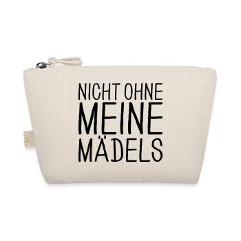 Nicht ohne meine Mädels - Bio-Täschchen - Natur - Vorne