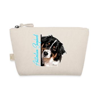 AUSTRALIAN SHEPHERD DA Wilsigns Dog Aussie - Organic Pouch - nature - Front