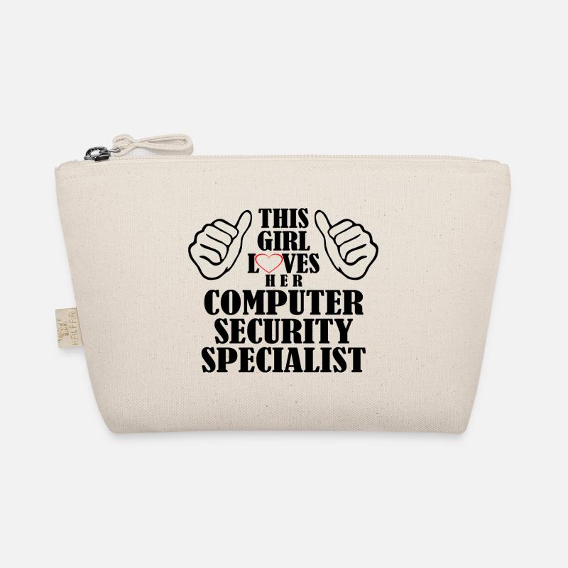 computer security specialist - Bio-Täschchen - Natur