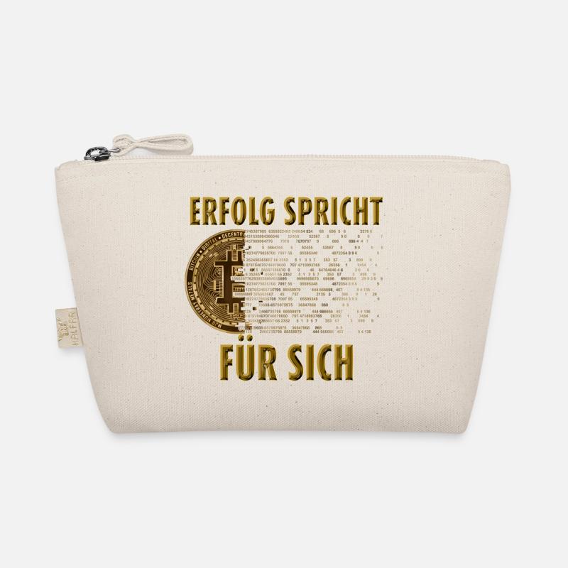 Bitcoin - Gold Bio-Täschchen