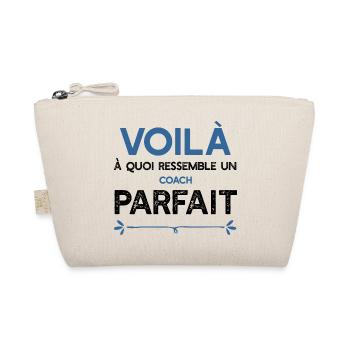 Un Coach parfait métier cadeau - Trousse biologique - nature - Devant