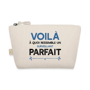 Un Surveillant parfait métier cadeau - Trousse biologique - nature - Devant